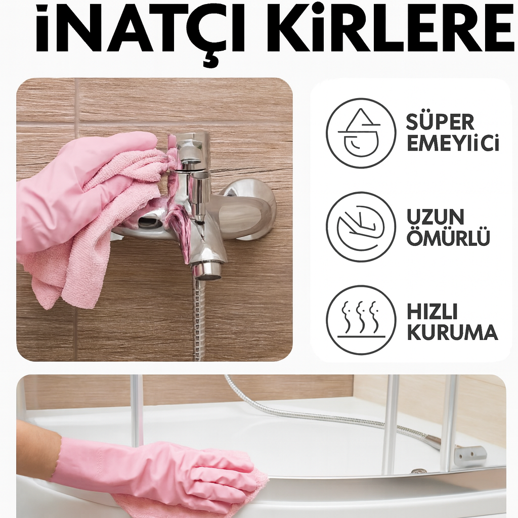 Snowly CleanX™ Rulo Mikrofiber Havlu