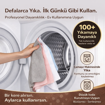 Snowly CleanX™ Rulo Mikrofiber Havlu