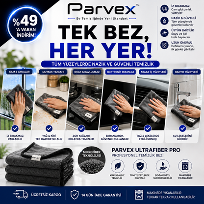 PARVEX™ UltraFiber Pro Temizlik Havlusu