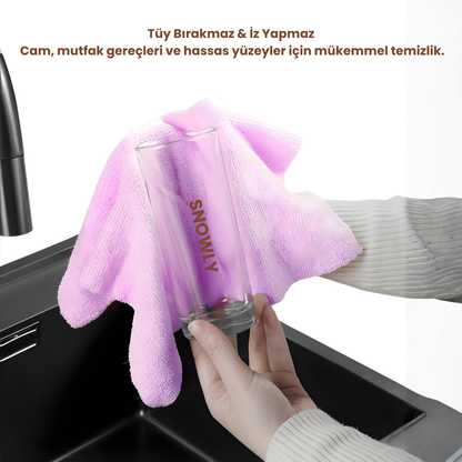 Snowly CleanX™ Rulo Mikrofiber Havlu